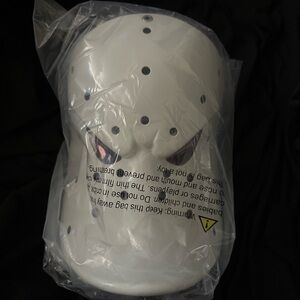 Ducks White Hockey Mask
